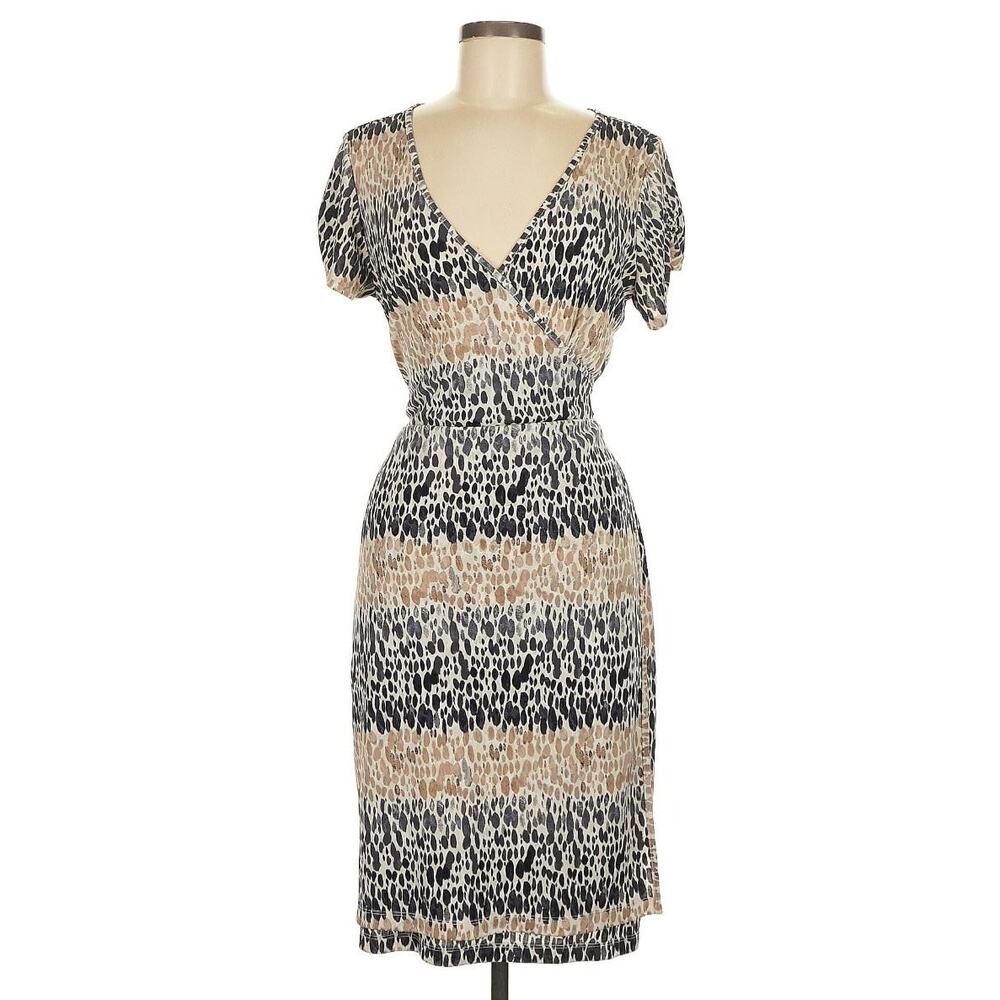 LOFT Faux Wrap Dress - EUC - M